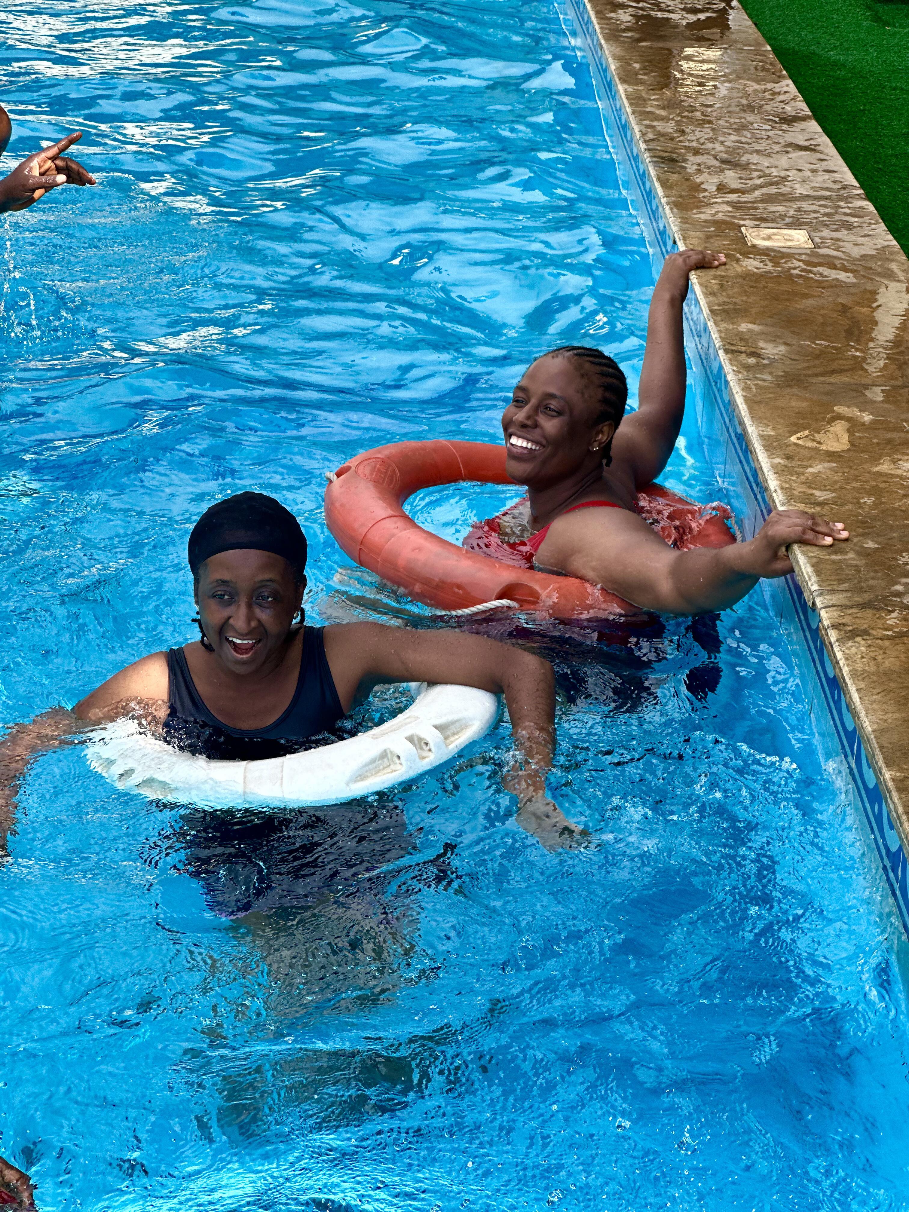 True Paddle Fitness members at a Court & Core session